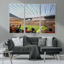 Cleveland Browns Stadium Wall Art Canvas Print – Framed NFL
