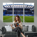 Stamford Bridge Chelsea Football Stadium Canvas Wall Art