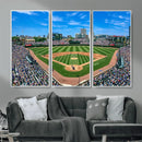 Wrigley Field Baseball Stadium Canvas Wall Art – Packed by MyGreatCanvas | Canvas Wall Art Prints | Photo Prints & Wall Decor