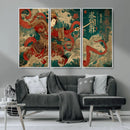 Tsukioka Yoshitoshi Samurai Wall Art – Japanese Katana by MyGreatCanvas | Canvas Wall Art Prints | Photo Prints & Wall Decor