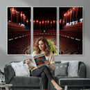 Tennessee Neyland Stadium Wall Art, Sports Arena Canvas