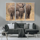Wild Elephant Wall Art Canvas Print by MyGreatCanvas | Canvas Wall Art Prints | Photo Prints & Wall Decor
