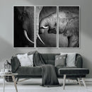 Elephant Family Wall Art Canvas, Framed Elephant Family by MyGreatCanvas | Canvas Wall Art Prints | Photo Prints & Wall Decor