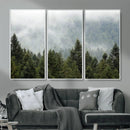 Misty Mountain Forest Wall Art Canvas Print by MyGreatCanvas | Canvas Wall Art Prints | Photo Prints & Wall Decor