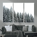 Misty Mountain Forest Canvas Print, Foggy Pine Trees Nature by MyGreatCanvas | Canvas Wall Art Prints | Photo Prints & Wall Decor