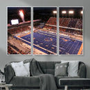 Boise State Stadium Large Wall Art Canvas Print for Living by MyGreatCanvas | Canvas Wall Art Prints | Photo Prints & Wall Decor