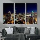 Atlanta Skyline Wall Art Canvas Print – Modern Cityscape by MyGreatCanvas | Canvas Wall Art Prints | Photo Prints & Wall Decor
