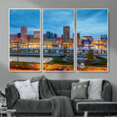 Baltimore Skyline Wall Art Canvas Print, Baltimore Downtown by MyGreatCanvas | Canvas Wall Art Prints | Photo Prints & Wall Decor