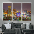 Baltimore Skyline Wall Art Canvas Print, Baltimore Downtown by MyGreatCanvas | Canvas Wall Art Prints | Photo Prints & Wall Decor