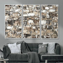 Texas Longhorn Cow Farmhouse Animals Wall Art Canvas Print - by MyGreatCanvas | Canvas Wall Art Prints | Photo Prints & Wall Decor