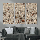 Abstract Longhorn Wall Art Canvas Print - Farm Animal by MyGreatCanvas | Canvas Wall Art Prints | Photo Prints & Wall Decor