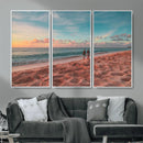 Pastel Beach Wall Art Canvas Print – Soft Coastal by MyGreatCanvas | Canvas Wall Art Prints | Photo Prints & Wall Decor