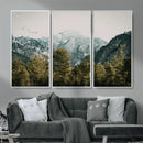 Mountain Forest Wall Art Canvas Print, Alpine Landscape by MyGreatCanvas | Canvas Wall Art Prints | Photo Prints & Wall Decor