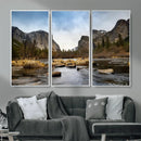 Yosemite Valley Mountain Landscape Wall Art Canvas Print, by MyGreatCanvas | Canvas Wall Art Prints | Photo Prints & Wall Decor