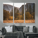 Yosemite Valley Autumn Forest Landscape Wall Art Canvas by MyGreatCanvas | Canvas Wall Art Prints | Photo Prints & Wall Decor