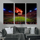 Auburn Stadium Wall Art Canvas Print, College Football Night by MyGreatCanvas | Canvas Wall Art Prints | Photo Prints & Wall Decor