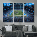 Detroit Lions Stadium Wall Art Canvas Print, Football Field by MyGreatCanvas | Canvas Wall Art Prints | Photo Prints & Wall Decor