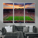 Oklahoma Sooners Stadium Wall Art Canvas Print, College by MyGreatCanvas | Canvas Wall Art Prints | Photo Prints & Wall Decor