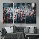 Winter Heather Wall Art Canvas Print, Frosted Floral Nature by MyGreatCanvas | Canvas Wall Art Prints | Photo Prints & Wall Decor