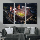 Oklahoma Memorial Stadium - Gaylord Memorial Stadium Wall by MyGreatCanvas | Canvas Wall Art Prints | Photo Prints & Wall Decor