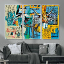 Basquiat Style Bird Bull Graffiti Wall Art Canvas Print, by MyGreatCanvas | Canvas Wall Art Prints | Photo Prints & Wall Decor