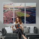 Donald W. Reynolds Razorback Stadium Wall Art Canvas Print –