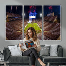 Oklahoma Memorial Stadium Wall Art Canvas Print – Oklahoma