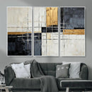 Gold Abstract Wall Art Canvas Print, Modern Luxury Geometric by MyGreatCanvas | Canvas Wall Art Prints | Photo Prints & Wall Decor