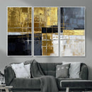 Gold Navy Abstract Wall Art Canvas Print, Modern Luxury by MyGreatCanvas | Canvas Wall Art Prints | Photo Prints & Wall Decor