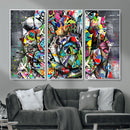 Abstract Graffiti Collage Street Art Wall Art Canvas Print by MyGreatCanvas | Canvas Wall Art Prints | Photo Prints & Wall Decor