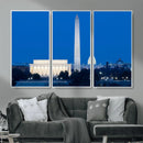 Washington DC Skyline Wall Art Canvas Print – Lincoln by MyGreatCanvas | Canvas Wall Art Prints | Photo Prints & Wall Decor