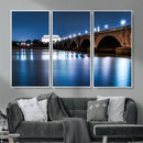 Washington DC Wall Art Canvas Print – Lincoln Memorial Night by MyGreatCanvas | Canvas Wall Art Prints | Photo Prints & Wall Decor