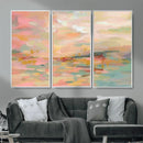 Abstract Pastel Landscape Wall Art Canvas Print – Soft Pink by MyGreatCanvas | Canvas Wall Art Prints | Photo Prints & Wall Decor