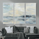 Abstract Coastal Landscape Wall Art Canvas Print – Soft Blue by MyGreatCanvas | Canvas Wall Art Prints | Photo Prints & Wall Decor