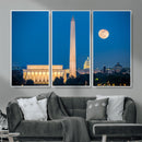 Washington DC Skyline Wall Art Canvas Print – Lincoln by MyGreatCanvas | Canvas Wall Art Prints | Photo Prints & Wall Decor