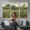 Wildflower Meadow Canvas Wall Art, Impressionist Overgrown by MyGreatCanvas | Canvas Wall Art Prints | Photo Prints & Wall Decor