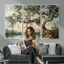 Old Oak Tree Canvas Wall Art, Turner Inspired Romantic by MyGreatCanvas | Canvas Wall Art Prints | Photo Prints & Wall Decor