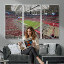 State Farm Stadium Canvas Wall Art, Arizona Cardinals Football Stadium Print, Glendale NFL Arena Panorama Artwork by MyGreatCanvas | Canvas Wall Art Prints | Photo Prints & Wall Decor