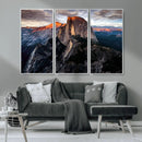 Half Dome Yosemite Wall Art – Majestic Mountain Landscape by MyGreatCanvas | Canvas Wall Art Prints | Photo Prints & Wall Decor