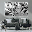 American Football Player Wall Art Canvas Print by MyGreatCanvas | Canvas Wall Art Prints | Photo Prints & Wall Decor