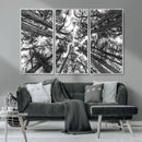 Trees Contemporary Art Canvas Print by MyGreatCanvas | Canvas Wall Art Prints | Photo Prints & Wall Decor