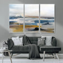 Abstract Landscape Wall Art Canvas | 3 Panel Modern Blue, by MyGreatCanvas | Canvas Wall Art Prints | Photo Prints & Wall Decor
