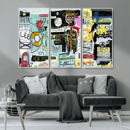 Graffiti Wall Art – Colorful Urban Street Canvas Print, by MyGreatCanvas | Canvas Wall Art Prints | Photo Prints & Wall Decor