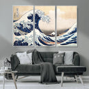 Hokusai: The Breaking Wave off Kanagawa Canvas Print by MyGreatCanvas | Canvas Wall Art Prints | Photo Prints & Wall Decor
