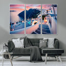Santorini Island Wall Art Canvas Print by MyGreatCanvas | Canvas Wall Art Prints | Photo Prints & Wall Decor