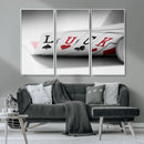 Framed Luck Poker Cards Canvas – Modern Triptych Wall Art,