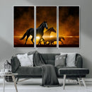Horse Wall Art Canvas Print, Multi Panel Animal Canvas Print