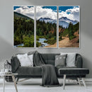 San Juan Nal Forest Wall Art Landscape Canvas Print