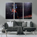 American Football Wall Art Canvas Print, Stadium Sport Wall