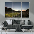 Oregon Ducks Football Team Print - Eugene Autzen Stadium
